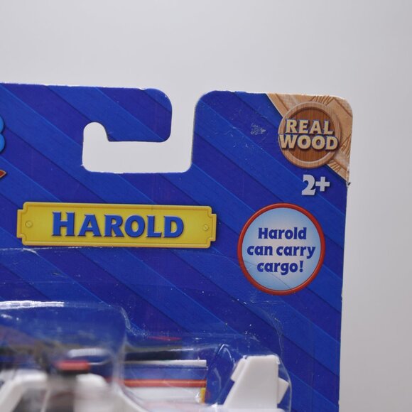 Harold Can Carry Cargo Magnetic Thomas & Friends Wooden Railway Train Engine New - Picture 5 of 10